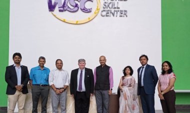 ବ୍ରିଟିଶ  ଡେପୁଟି ହାଇକମିଶନରଙ୍କ ବିଶ୍ୱ ଦକ୍ଷତା  କେନ୍ଦ୍ର ପରିଦର୍ଶନ