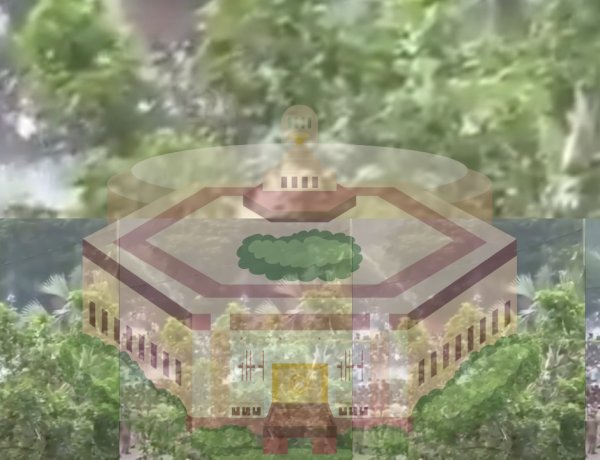 ସଂସଦ ଆଗରେ ଠିଆ ହୋଇଥିବା ପିଲାଙ୍କ ସହିତ